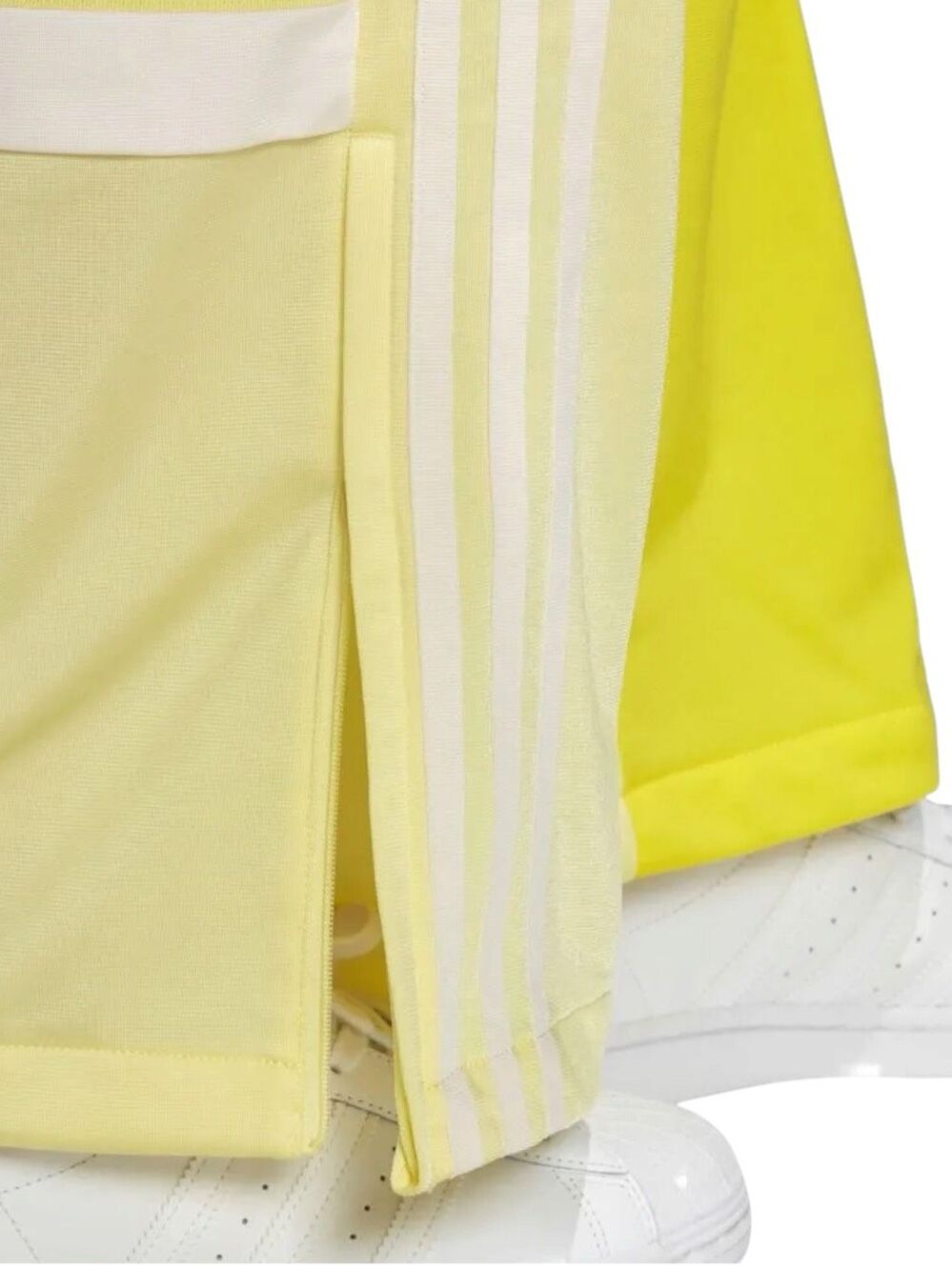 Adidas x Daniëlle Cathari Wide Leg Deconstructed Patchwork Track Pants Yellow 3X - Picture 14 of 16